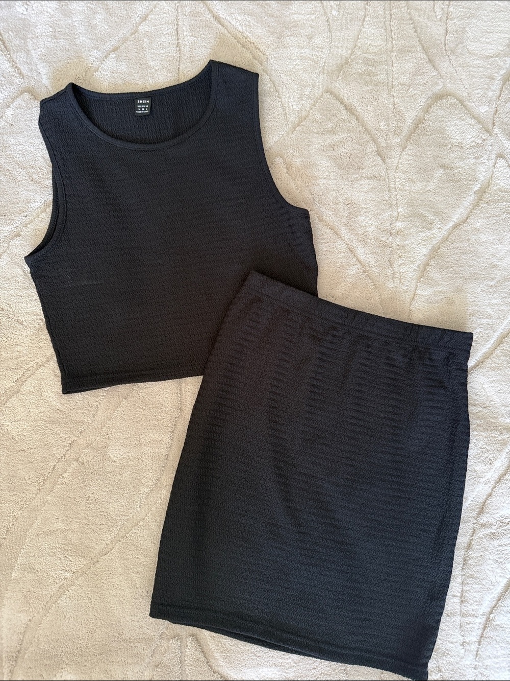 Tank and skirt co-ord